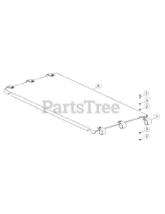 Cub Cadet 200 (39A-200-100) - Cub Cadet Utility Vehicle Acrylic Windshield att Acrylic Windshield