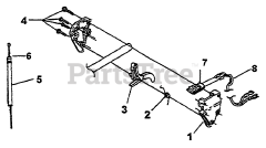 Green Machine 1900 E - Green Machine Edger Throttle