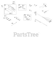 Briggs & Stratton 305447-3091-B5 - Briggs & Stratton Horizontal Engine Controls Group