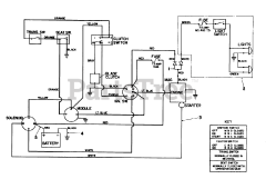 Toro 57420 (12-44) - Toro Lawn Tractor, 12hp (SN: 008000001 - 008999999) (1988) Electrical Diagram