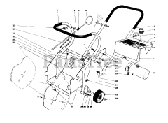 Toro 31502 - Toro Snow Pup Snow Thrower (SN: 005000001 - 005999999) (1975)