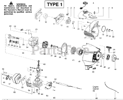 Poulan SM 446 E - Poulan Pole Saw, Type 1 (2009-01)