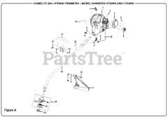 Homelite UT-32050 - Homelite String Trimmer, 26cc