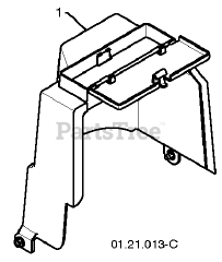 Poulan Pro P 624 ES (961980043-02) - Poulan Pro Snow Thrower (2013-07) CHASSIS /ENGINE /PULLEY
