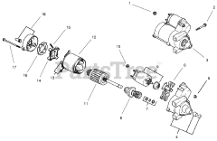 Toro 73471 (518 xi) - Toro Garden Tractor (SN: 000000001 - 000999999) (2000) Group 7-Starting System (model 73471 Only)