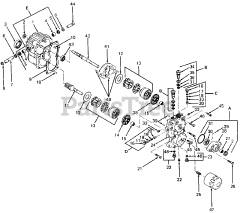 Cub Cadet 1541 (141-651-100) - Cub Cadet Garden Tractor (SN: 800000 - 816508) Hydrostatic Transmission A