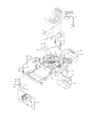 Scag SZL36-18FR (06319) - Scag Liberty Z 36" Zero-Turn Mower, 18hp Kawasaki (SN: N7000001 - N7099999)
