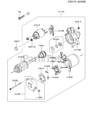 Kawasaki FD620D-RS24 - Kawasaki Engine STARTER