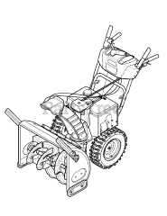 Craftsman 247.883950 (31BH54TG799) - Craftsman Snow Thrower (2012)
