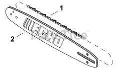 Echo CS-490 - Echo Chainsaw (SN: C34413001001 - C34413999999)