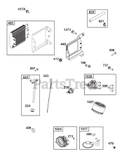 Briggs & Stratton 386447-0199-B5 - Briggs & Stratton Horizontal Engine Lubrication Group