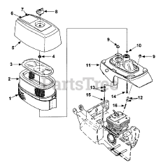 Homelite MP 38 (UT-05079) - Homelite 14" Multi Purpose Saw Air Cleaner
