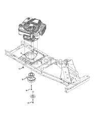 Murray 13B326JC758 - Murray Lawn Tractor (2015) Engine Accessories