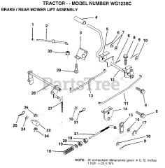 Electrolux/AYP WG 1236 C - Electrolux/AYP Lawn Tractor