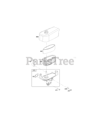 Briggs & Stratton 121Q02-0129-F1 - Briggs & Stratton Vertical Engine Air Cleaner