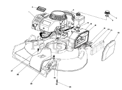 Toro 16780 - Toro Walk-Behind Mower (SN: 003000001 - 003999999) (1983)