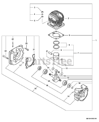 Echo PB-410 - Echo Backpack Blower (SN: P07911001001 - P07911999999)