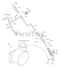 Murray 629909x64B - Murray 29" Snow Thrower (2003) Chute Rod