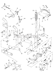 AGCO 710 (1690063) - AGCO 42" Garden Tractor, 10hp