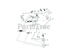 Scag SR 708 (SR 803) - Scag Engine GOVERNOR ASSEMBLY