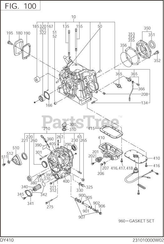 Subaru Robin DY410D33000 DY41