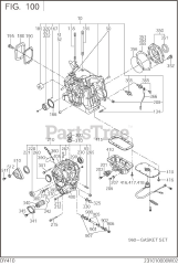 Subaru Robin DY410DD8050 (DY41) - Subaru Robin Engine, Diesel 100 Crankcase