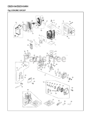 RedMax EBZ 5150 (966358301) - RedMax Backpack Blower (2011-01)