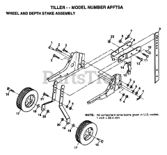 Electrolux/AYP AP FT5 A - Electrolux/AYP Front-Tine Tiller (1995)