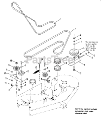 Simplicity 1691848 - Simplicity 54" Mower Deck