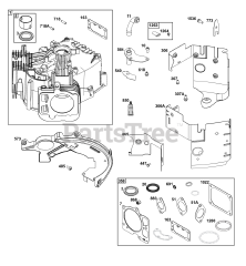 Briggs & Stratton 49E877-0022-G1 - Briggs & Stratton Vertical Engine Cylinder Group