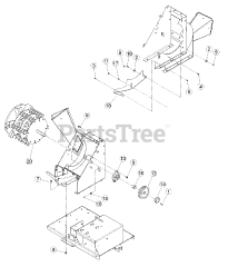 Bear Cat SC 5720 B - Bear Cat 5" Chipper/Shredder Blower, 720cc Subaru (SN: 5VJAA0019DW003794 - 5VJAA0211HW005560)