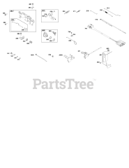 Briggs & Stratton 356447-0629-B5 - Briggs & Stratton Horizontal Engine Controls Group