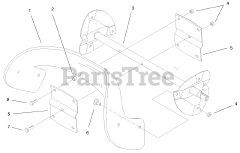 Toro 38432 (CCR 3000) - Toro Snow Thrower (SN: 099000001 - 099999999) (1999) Rotor Assembly