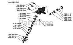 Husqvarna 22 RL - Husqvarna String Trimmer (1988-01) Angle Gear Assembly