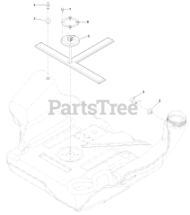 Exmark RAX691GKA524A3 - Exmark 52" Radius X-Series Zero-Turn Mower, Kawasaki FX691V (SN: 402082300 - 404314158) (2018) Fuel Tank Assembly (cont.)
