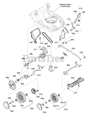 Snapper ERDS 17550 (884189) - Snapper 17" Walk-Behind Mower, 5.5hp