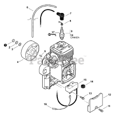 Echo PB-500 T - Echo Backpack Blower (SN: P31212001001 - P31212999999)