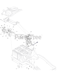 Gravely 997002 (Pro-Turn EV60 RD) - Gravely Pro-Turn 60" Zero-Turn Mower, Electric, Rear Discharge (SN: 000101 - 000299)