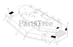 Ferris 3200Z/61RDCE (5901859) - Ferris 61" Rear-Discharge Mower Deck