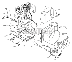 Murray 629108x30A - Murray 29" Snow Thrower (2003) Frame