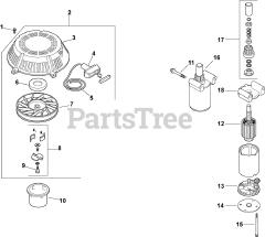 Kohler CV15-41503 - Kohler Command PRO Engine, Basic Version, 15hp, 11.2kW Starting System 7-27-60