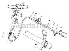 Echo SRM-202 DA - Echo String Trimmer Driveshaft, Throttle