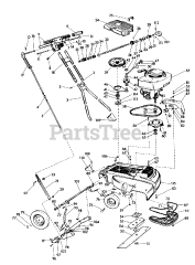 Lawn-Boy 6200 - Lawn-Boy Walk-Behind Mower (SN: 800000001 - 899999999) (1958) Modles 6200 And 8200 Mowers Parts List