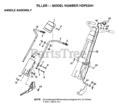 Poulan HD F550 H - Poulan Front-Tine Tiller (1999)