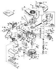 Toro 20705 - Toro Walk-Behind Mower (SN: 000000001 - 000999999) (1980) Engine Tecumseh Model No. Tnt 100-10069c