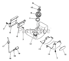 Echo GT-160 A - Echo String Trimmer (A Version) Fuel System
