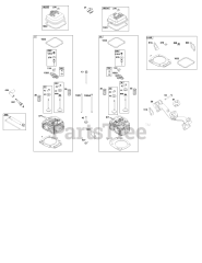 Briggs & Stratton 305442-0570-H5 - Briggs & Stratton Horizontal Engine