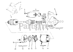 Toro 72062 (264-6) - Toro Yard Tractor (SN: 059000001 - 059000227) (1995) Starting System (kohler Engine Cv16s-Ps61514)