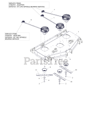 Ariens 997307 - Ariens Zenith E 52" Zero-Turn Mower, Electric, Rear-Discharge (SN: 001500 - 001999)