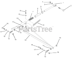 Gravely 895435 (TRM-5138) - Gravely Tow-Behind Reel Mower Attachment (SN: 000101 & Above)